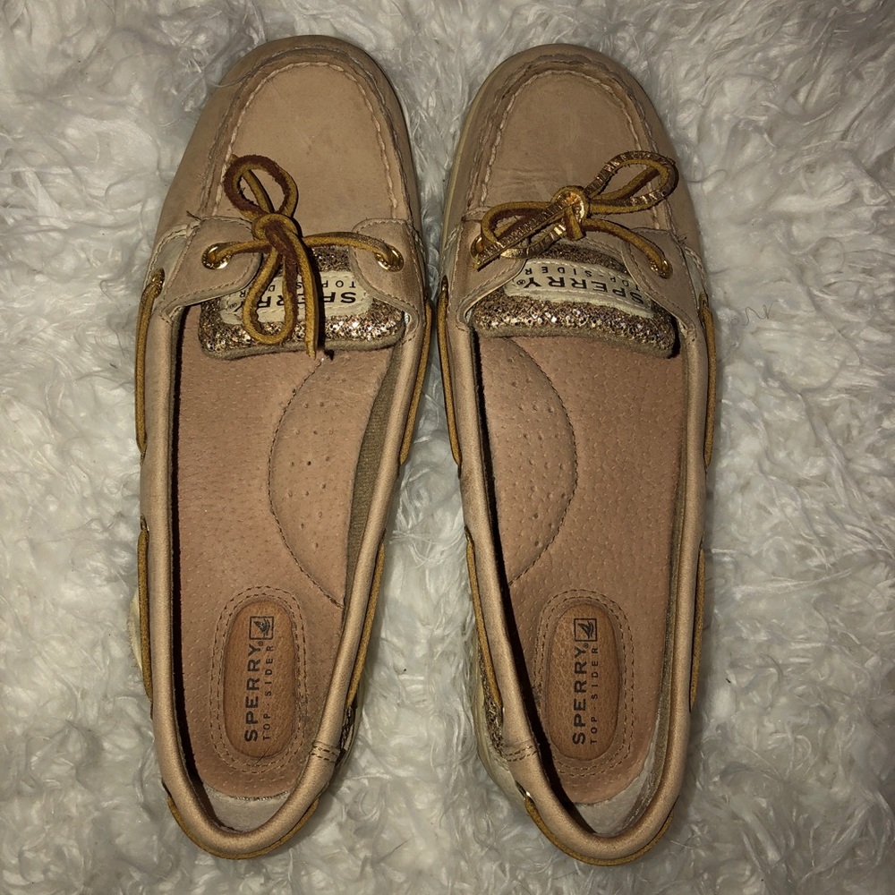 Sperry Angelfish Boat Shoe with Sparkles